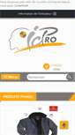 Mobile Screenshot of icpro.fr