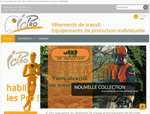 Tablet Screenshot of icpro.fr